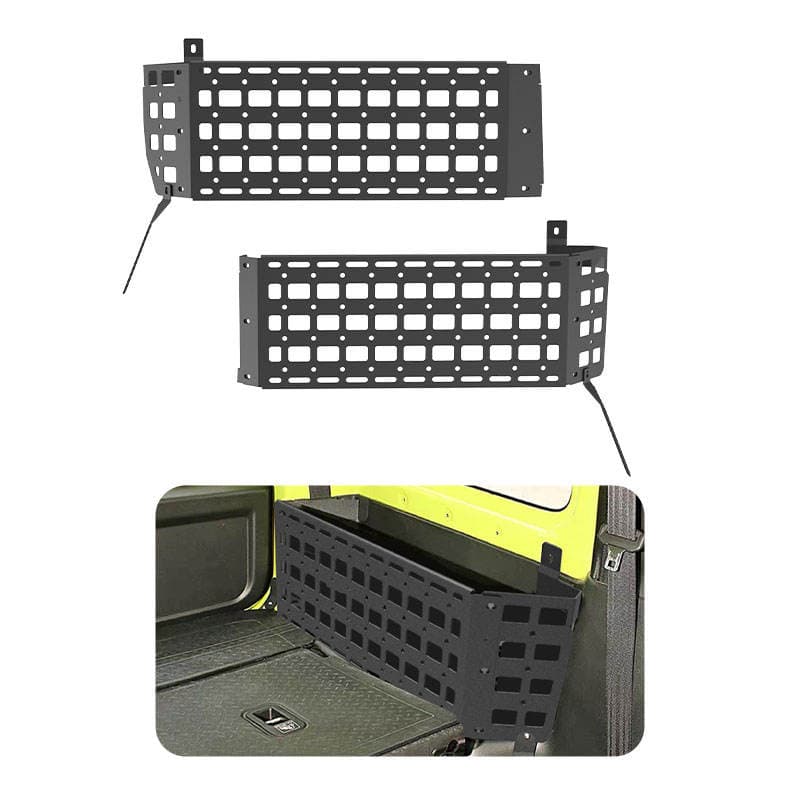 Trunk Storage Panel Rear Side Trunk Fence Storage Organizer for Jimny Jb74 2018+