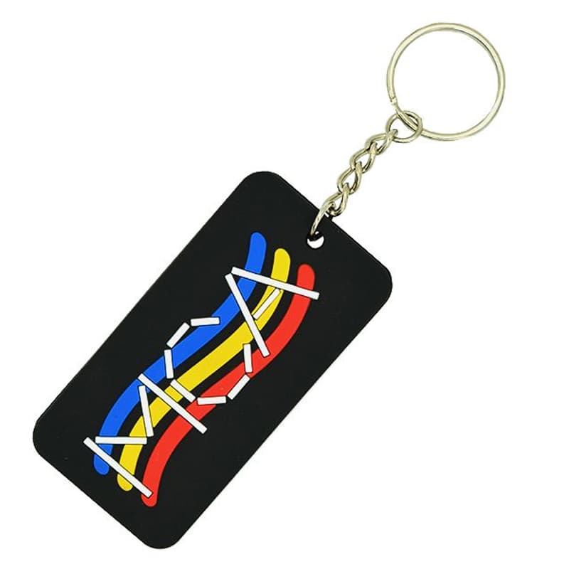 OEM Factory Soft PVC Rubber Annimal Keyring Custom Logo Soft PVC Keychain