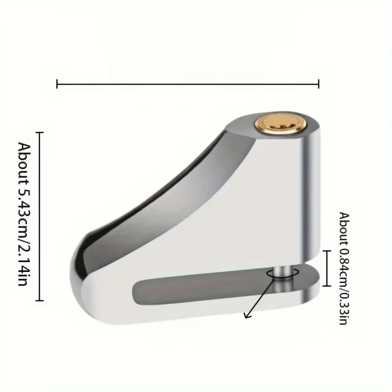Aluminum Alloy Anti-Theft Disc Brake Lock Is Suitable for Motorcycles