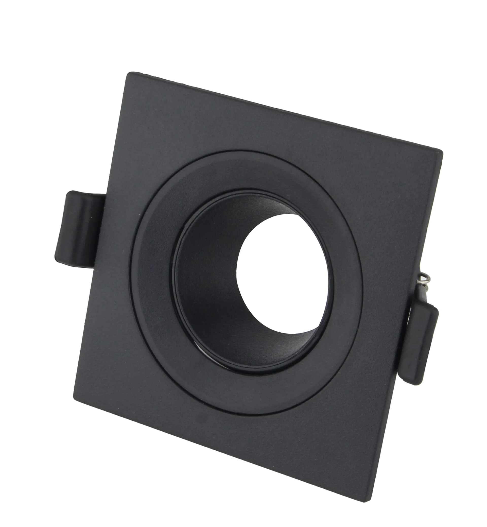 Front Replace Recessed Square Plastic Deep Anti-Glare Spot Light for LED