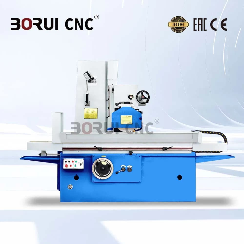 M7150 Horizontal Spindle Surface Grinder with High Rigidity Cast Iron Structure, Hydraulic Table Drive for Steel, Cast Iron and Non-Ferrous Metal Parts