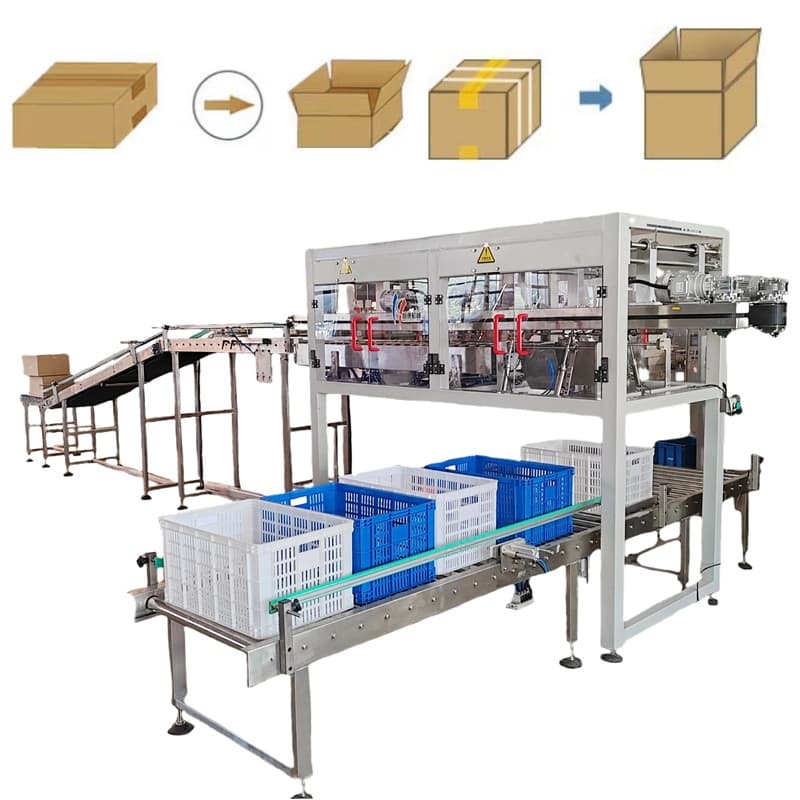 Factory Hot Sale Fully Automatic Carton Unpacking/Unboxing/Deboxing/Dismantling Machine for Opening The Cardboard Box Sealed with Tape