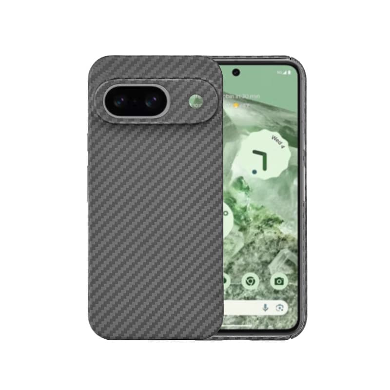Full Protection Black Color Customization Real Aramid Carbon Fiber Phone Case for Google 9