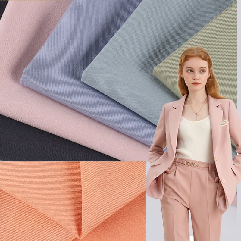 65%Polyester 35%Rayon Twill Fabric for Spring Summer Suits and Uniforms