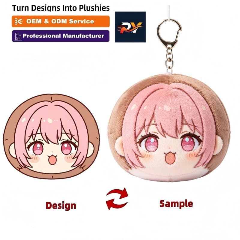 Custom Bulk Order Plush Toys Soft Plush Fabric Game Character Plush Custom Plush Keychain