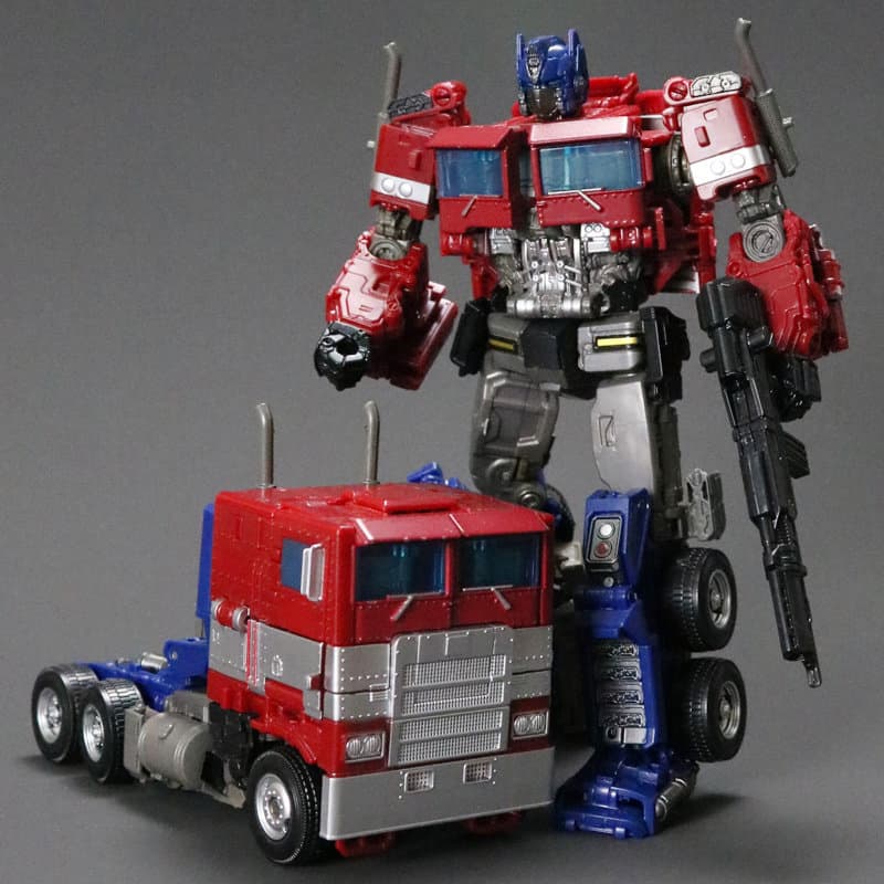 Black Transformation Child Anime Action Classic Figures Deformation Robot Model Toys
