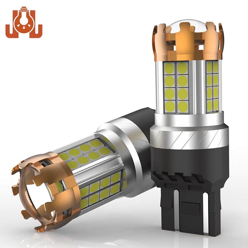 7440 7443 T20 LED Strobe Bulb White Back-up Reverse/Signal/Brake/Tail/DRL Light