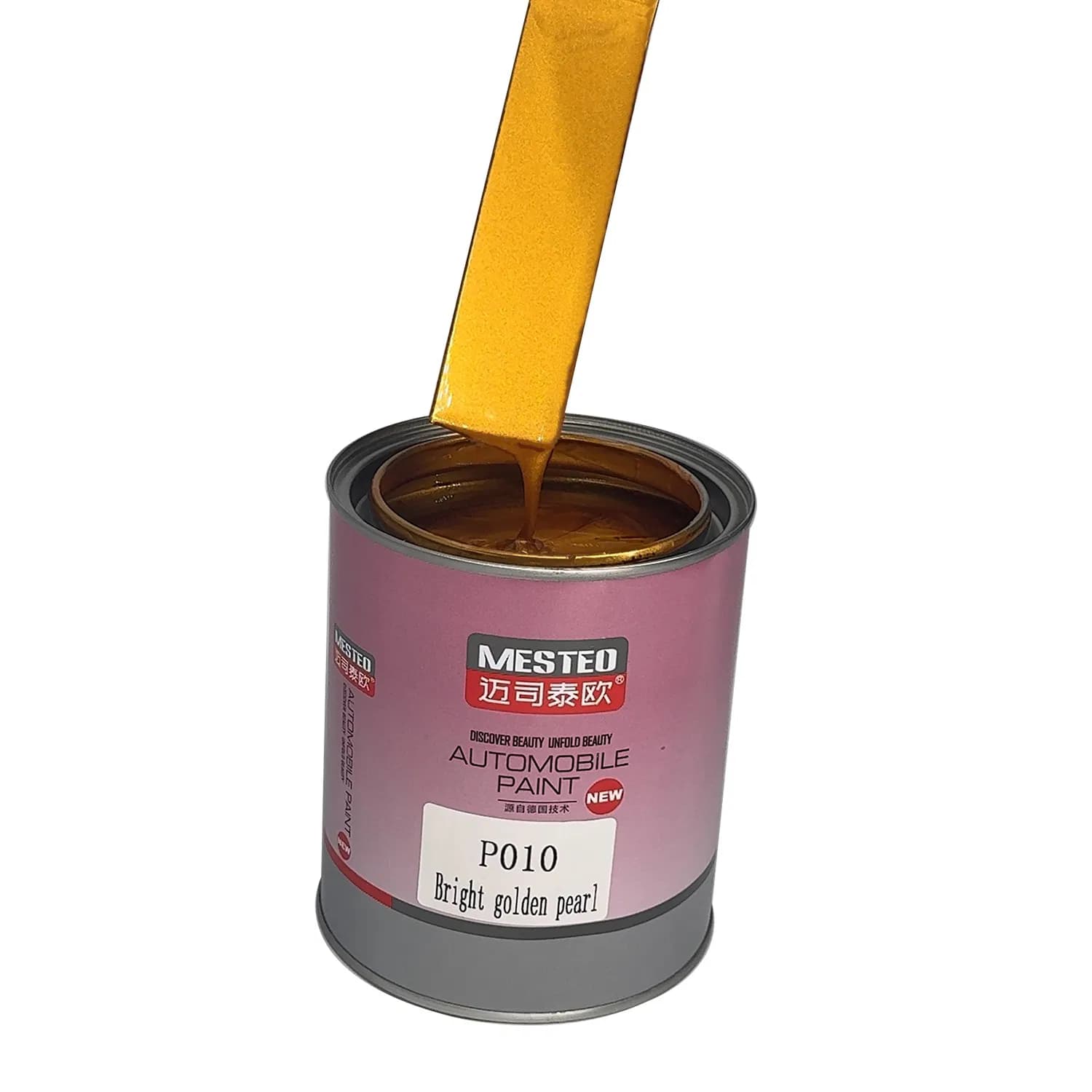 Premium HS 1K Bright Golden Pearl Car Paint for OEM Use