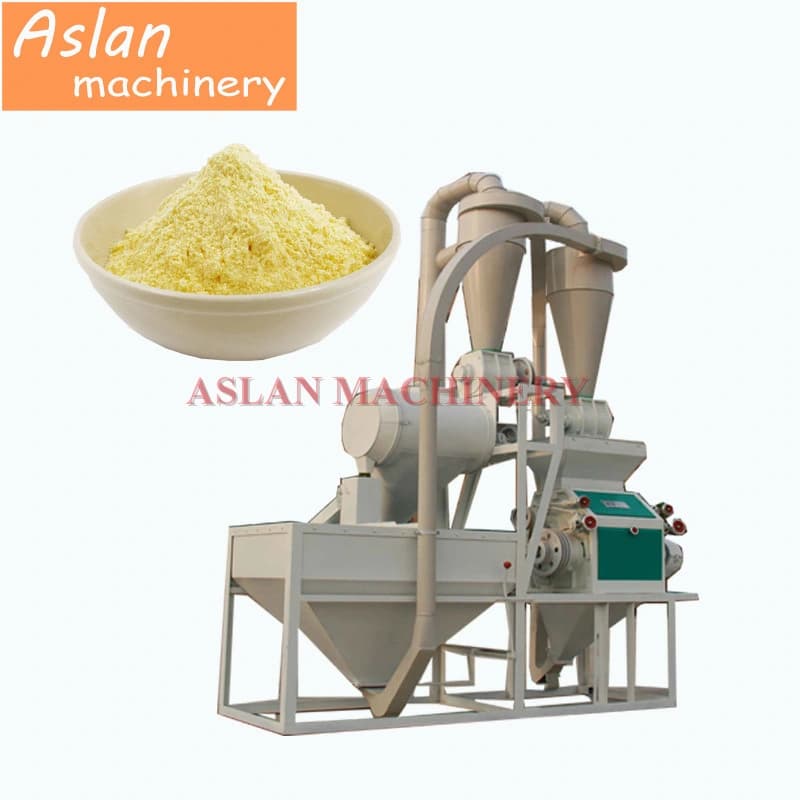Factory Price Double Roller Type Wheat Flour Milling Machine