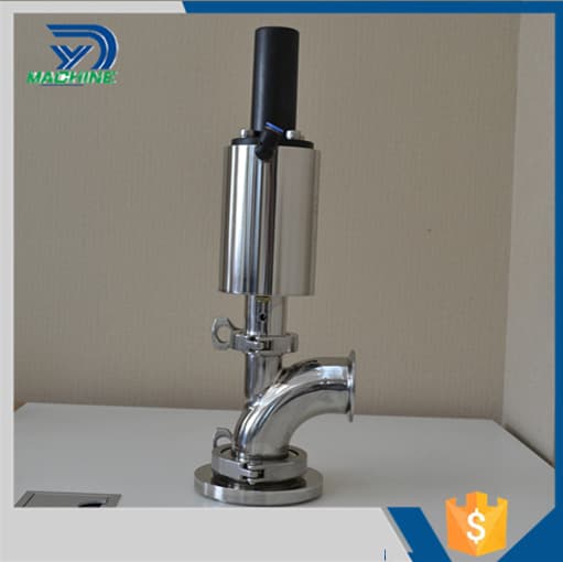Stainless Steel Sanitary Clamped Tank Bottom Valve