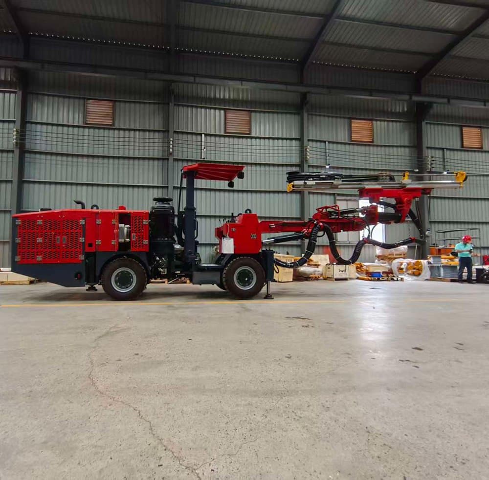 Industrial Rock Drilling Machine Hydraulic Geotechnical Drilling Rig for Underground Non-Ferrous Mine Work Anchoring Drilling Rig