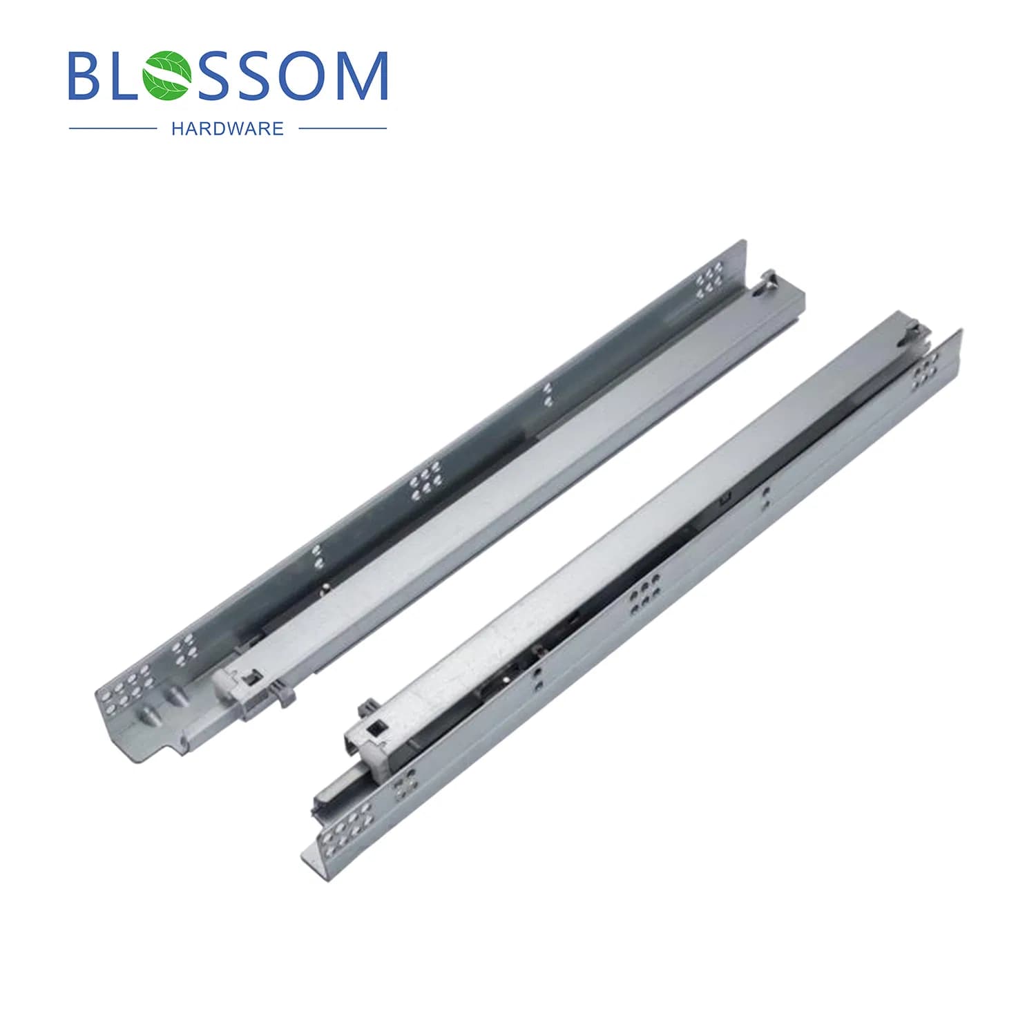 Wholesale Furniture Hardware Cabinet 3-Fold Telescopic Undermount Drawer Runners Drawer Slide