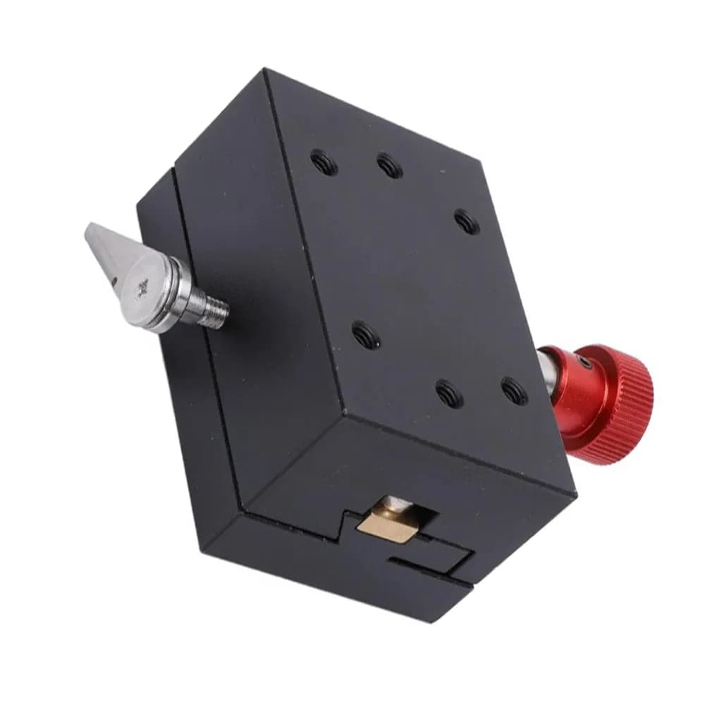 Rack and Pinion Dovetail Sliding Table X-Axis Linear Motion Platform Slider Block