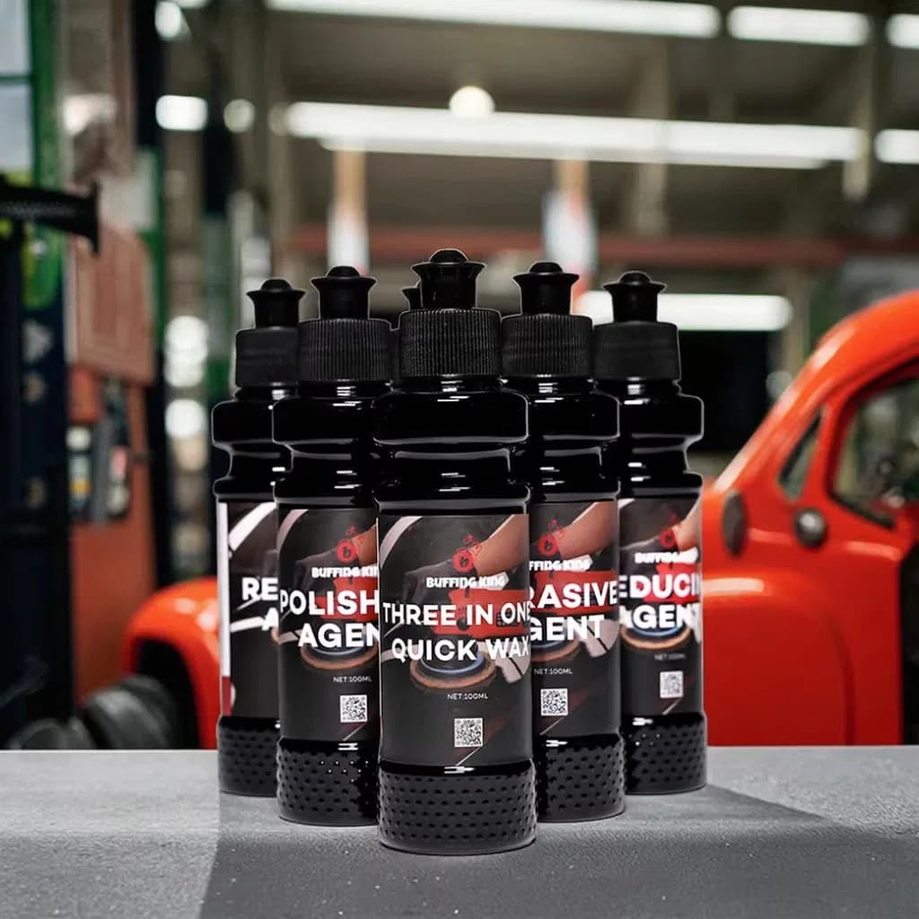Ready to Ship Buffing King 100ml 3in1 Car Polish Wax Auto Chemicals Polishing Compound