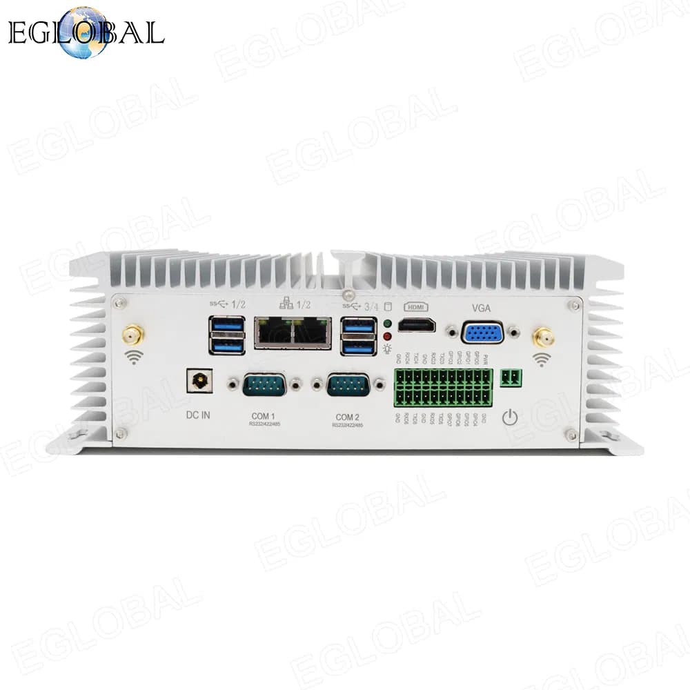 Eglobal New Intel Core I7 4500u Fanless Mini Industrial PC with 4GB Video Memory 1tb HD Dual LAN 2 COM Port DDR3 Linux OS