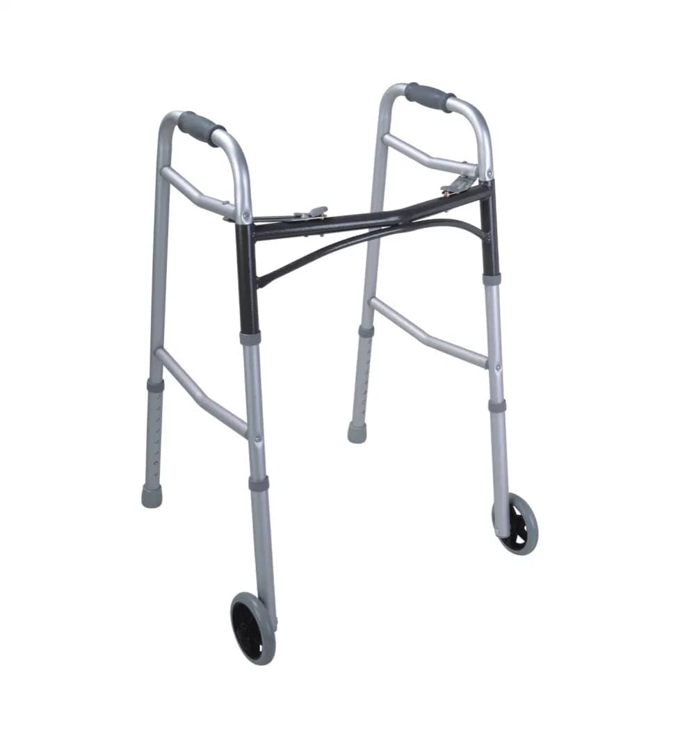 Light Weight Foldable Aluminium Walking Stick Rollator Walker