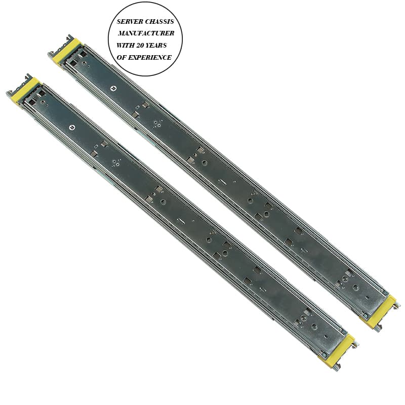 Fully Pull-out Rack Mount Server Rails Compatible with 2u/4u