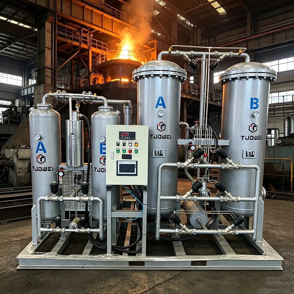 High Purity Medical Psa Oxygen Generator Oxygen Cylinder Filling Station