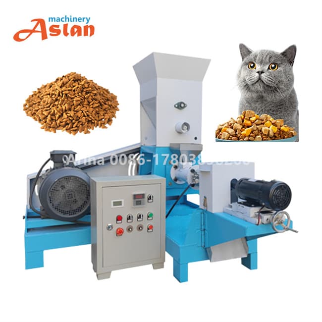 Commercial Animal Husbandry Feed Chicken Dog Rabbit Feed Pellet Extruding Machine