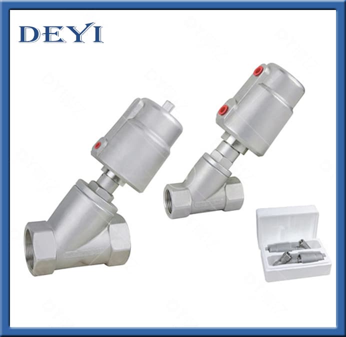 1/2" AISI304 China Made Hot Sales Thread Angle Seat Valve