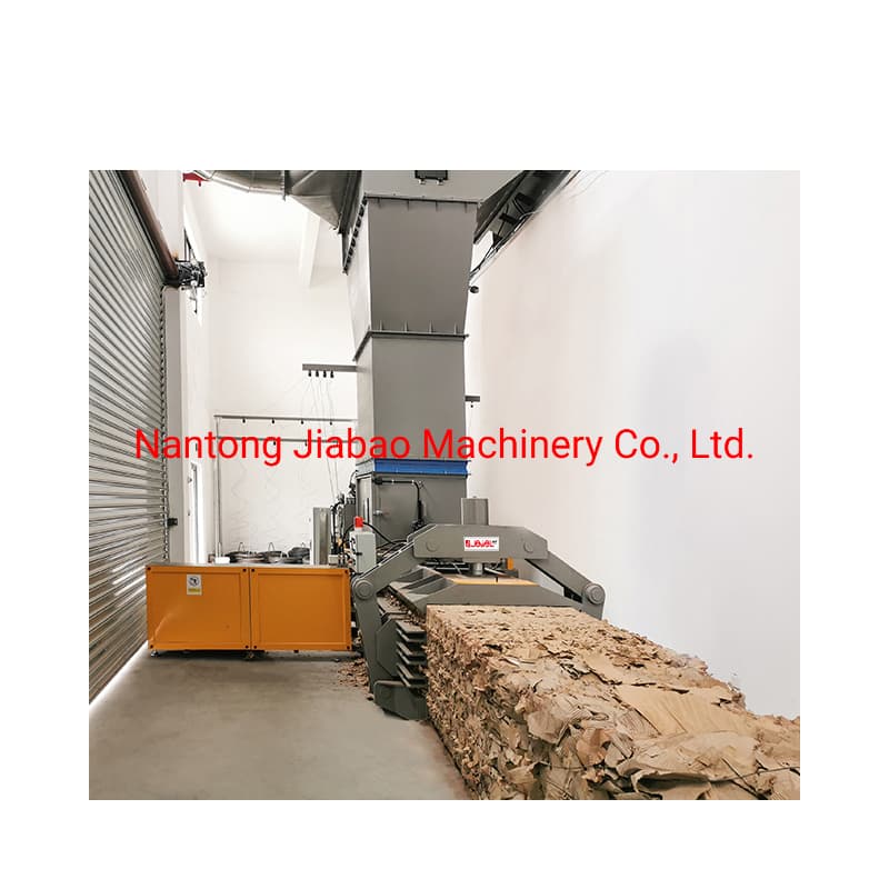 Full Automatic Horizontal Hydraulic Waste Paper Recycling Machine for Community Waste/Plastic Films/Jute Bag/Pet Bottles/Carton Boxes