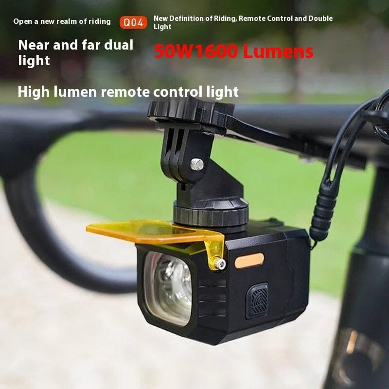 Bicycle Headlight - High-Intensity Rechargeable Mountain Bike Night Riding Light