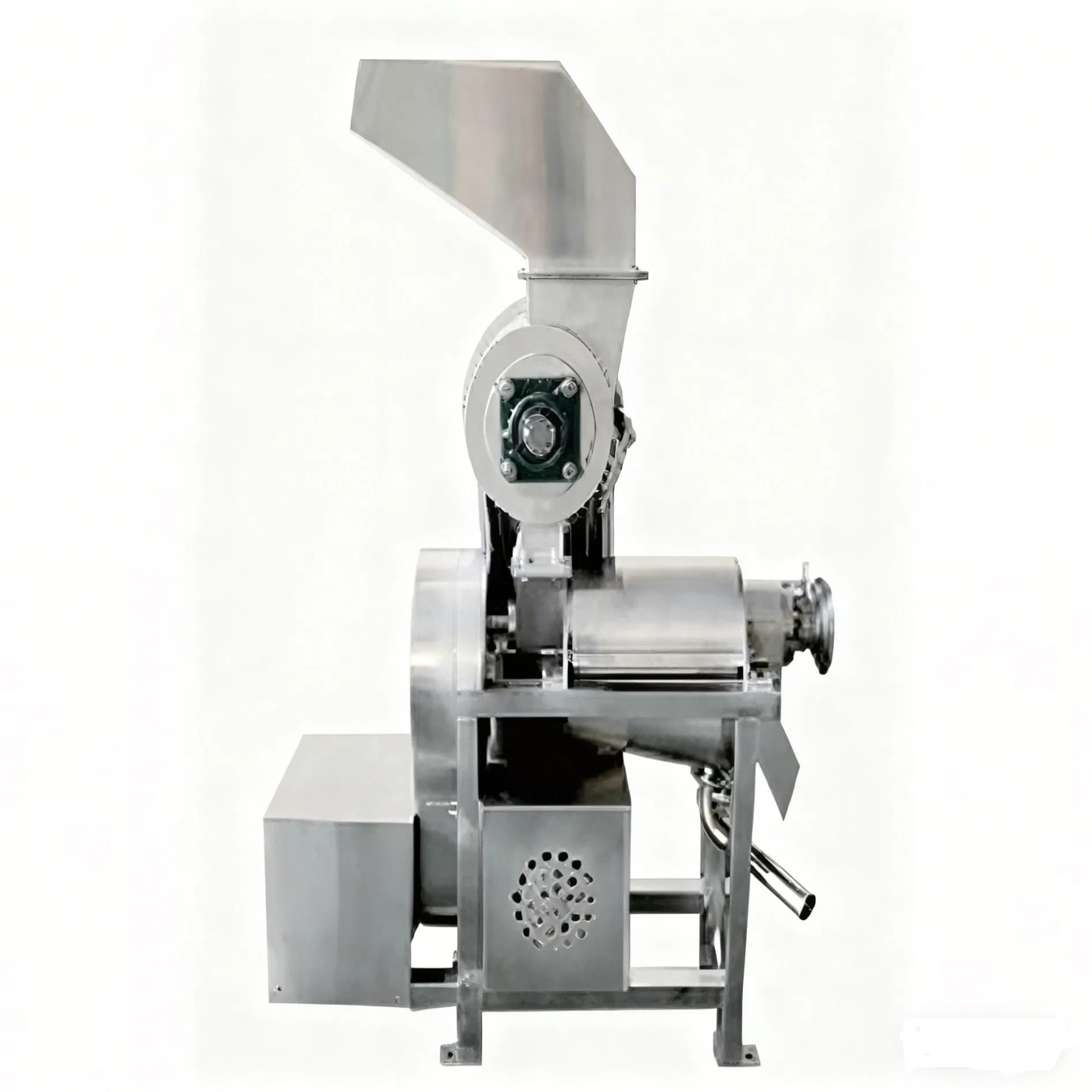 Industrial High-Power Fruit Juicer Extractor for Fruits and Vegetables with Crushing Function