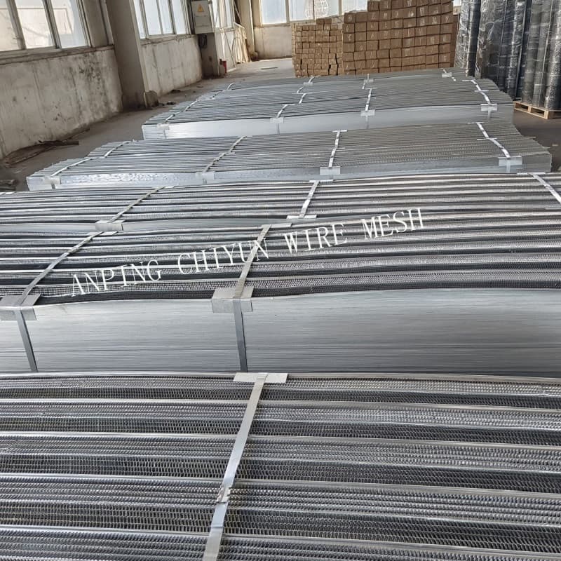 2m Length Galvanized Concrete Metal Rib Lath Mesh