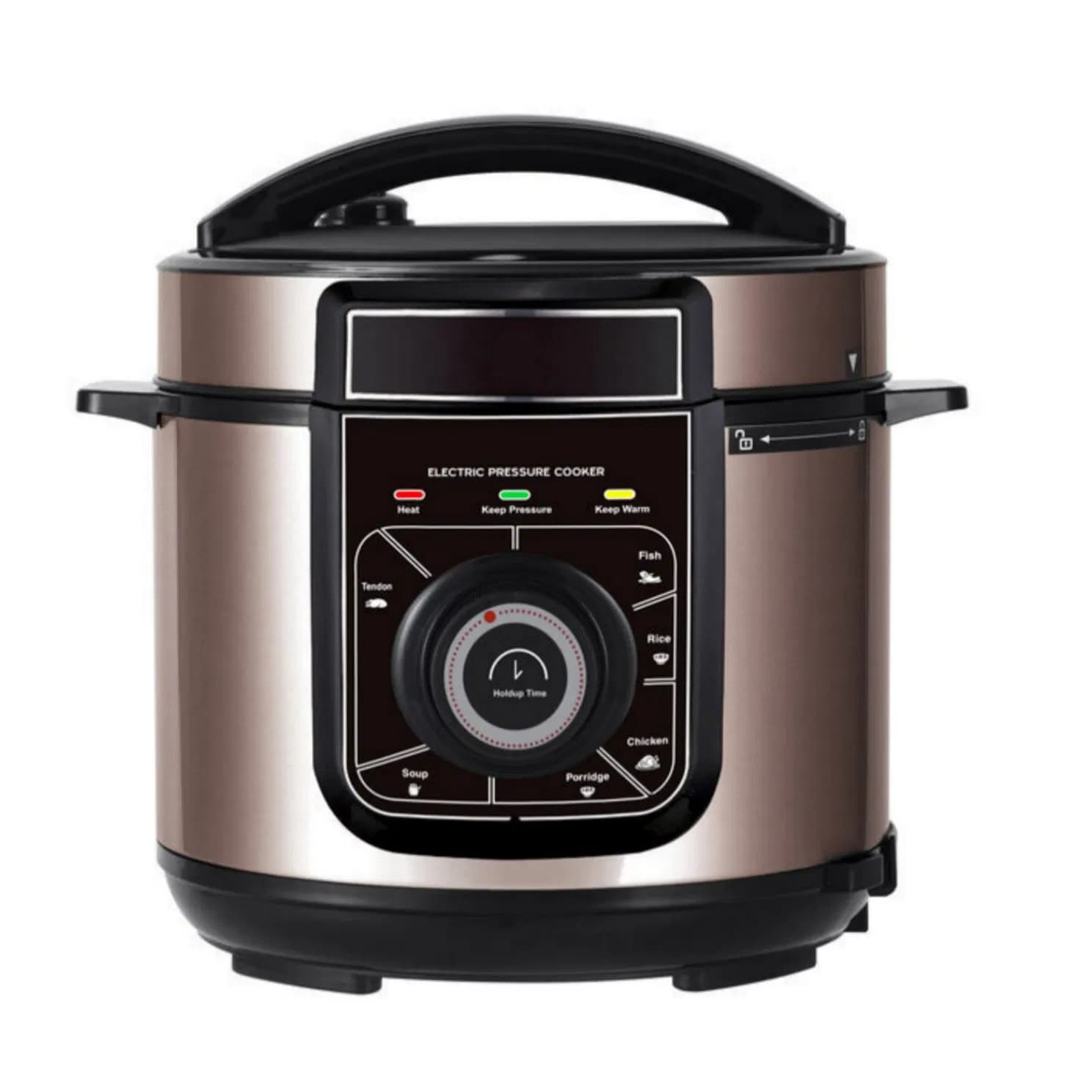 Electric Pressure Cooker with Vacuum Cooking Function and Precise Temperature Control for Sous Vide