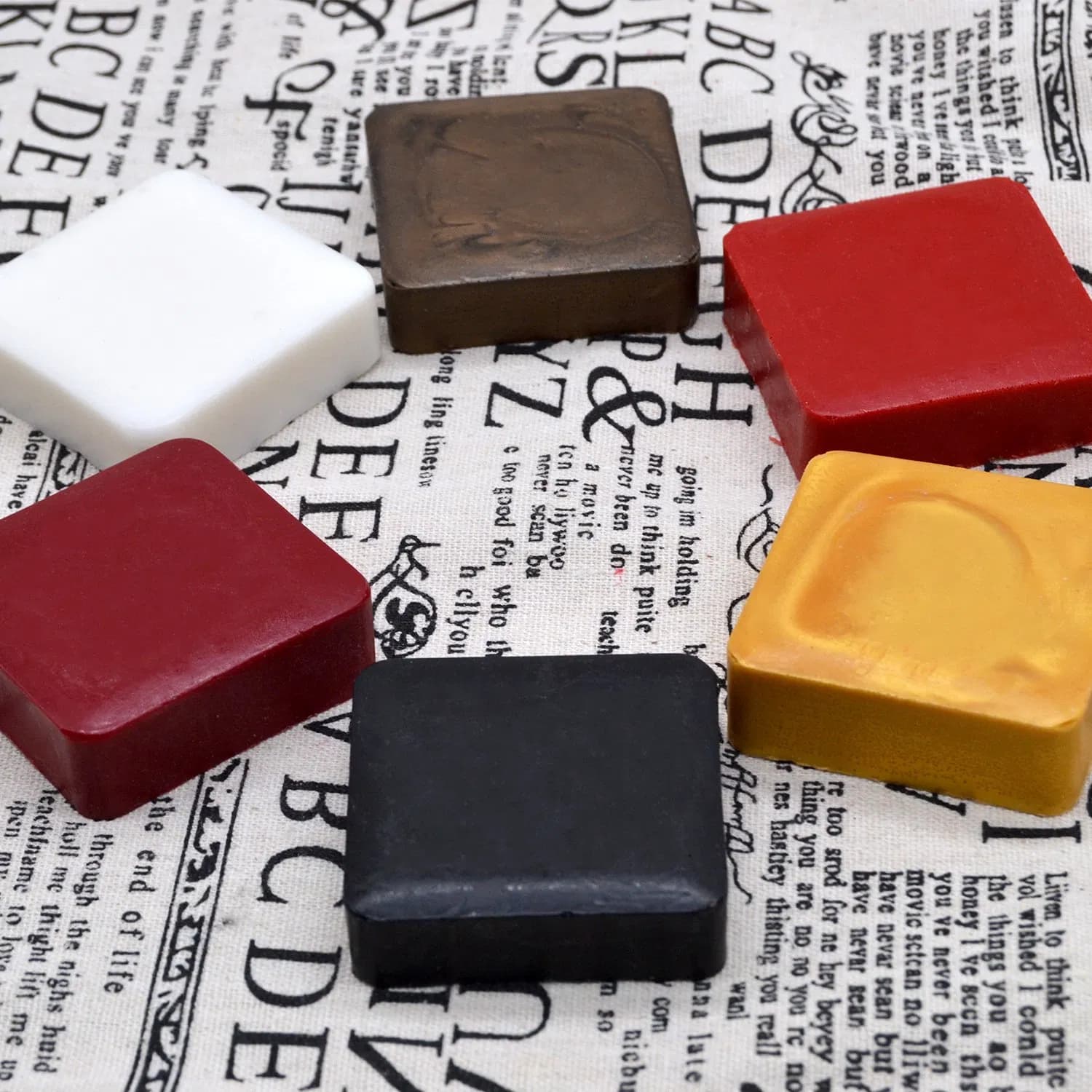 Various Color Hand Dipping Wine Bottle Sealing Wax Blocks