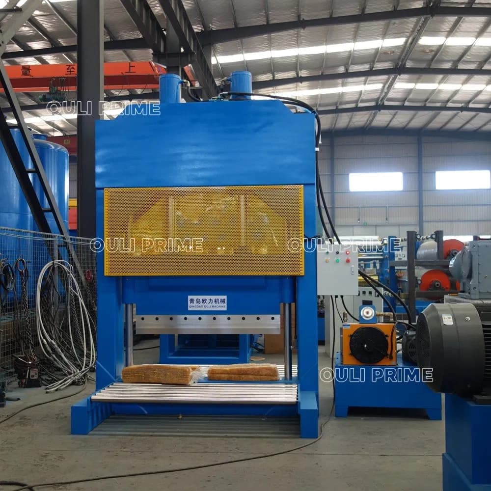 Guillotine Type Rubber Bale Cutting Machine