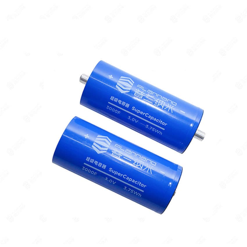 Dry Process Polar Capacitor 3.0V 3000f Supercapacitor Customized DVR Dynamic Voltage Restorer