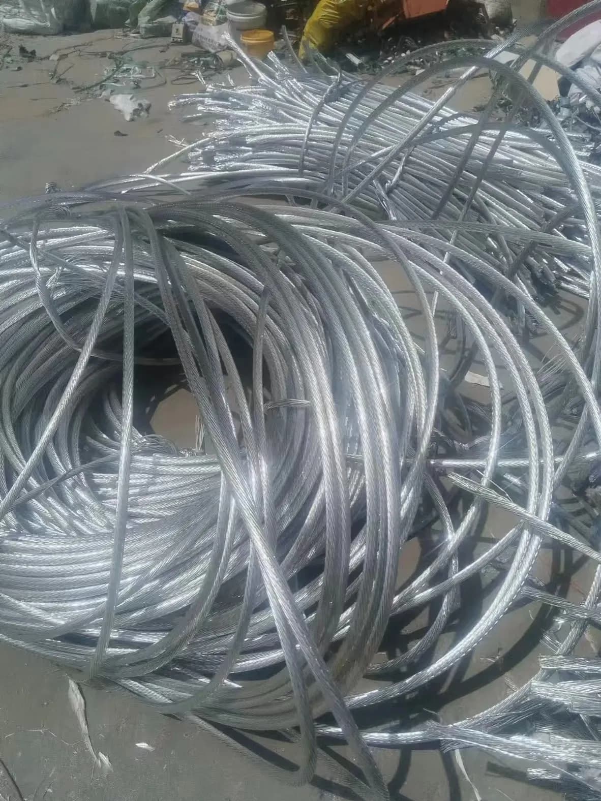 Wholesale Scrap Aluminum Wire, Pure Aluminum Wire, Source Recycling, Low Price