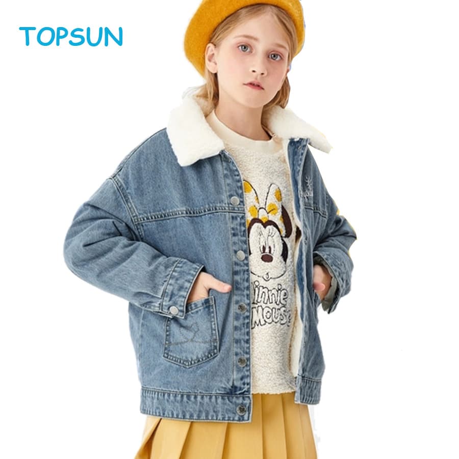 Winter Toddler Children Boys Jacket Clothes Infant Coats Kids Boy Outerwear Detachable Lining Denim
