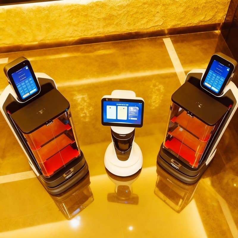 Voice-Controlled and Touch-Screen and Interactive Delivery Robot