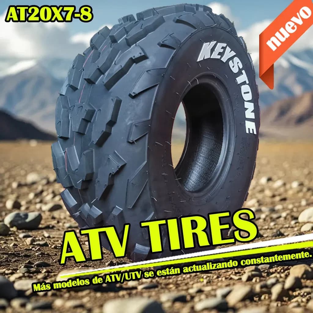 DOT Certified 4X4 All-Terrain ATV/UTV Tires for Go Karts 21X7-10, 25X10-12