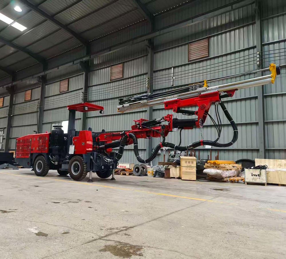 Efficient Mine Drilling Machine Crawler Rock Drilling Rig for Underground Metal Mine Construction Project Machinery