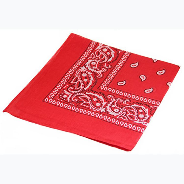 Cotton Square Paisley Print Designs Cotton Scarf Bandana Handkerchief Head Wrap
