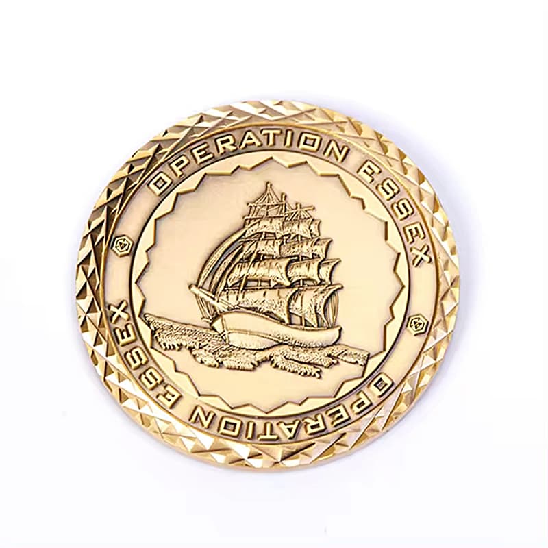 Wholesale High Quality Custom Designs Durable Souvenir Special Currency Antique Metal Two Sides Coins