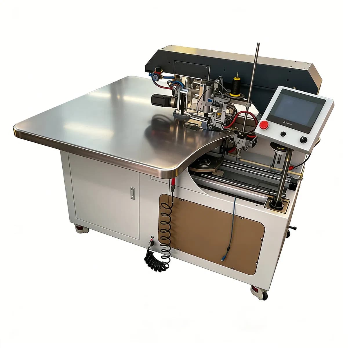 Jeke Auto Edge Binding System Latest Unmanned Car Mat Sewing Machine (Exclusive Design)