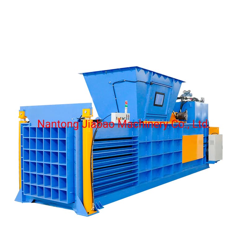 Manufacturers Packing Machine Waste Recycling Machine Semi-Automatic Hydraulic Cloth Baler From China for Plastic Films/Jute Bag/Pet Bottles/Carton/Waste