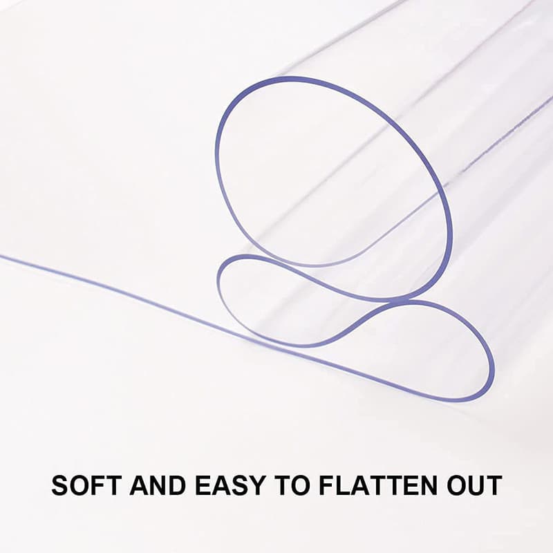 High-Quality Desk Chair Floor Mat for Carpeted Floor Tempered Glass Transparent Chair Mats