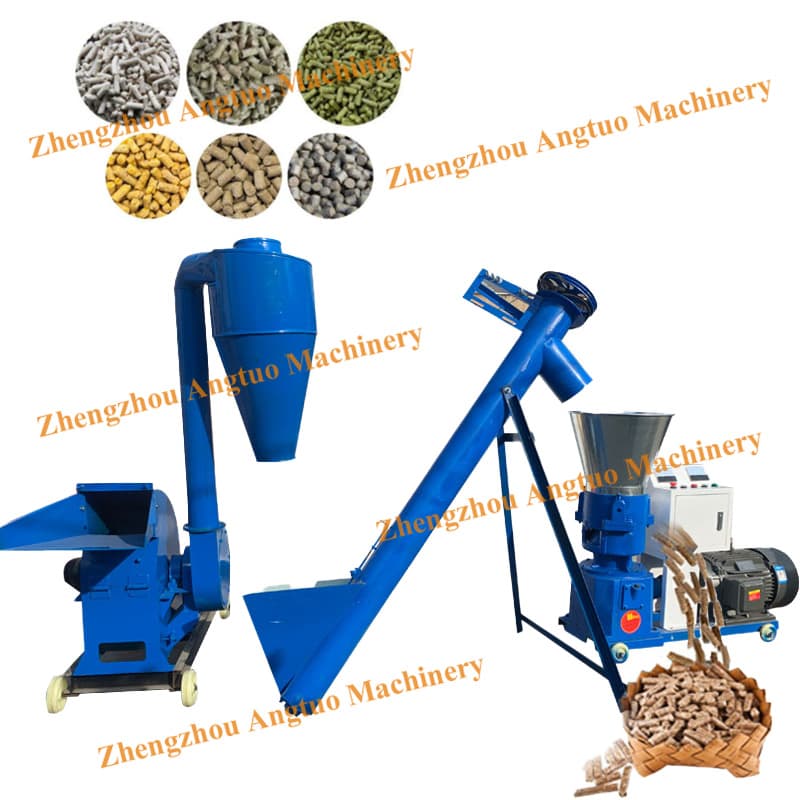 High Capacity Wood Pellet Press Machine Livestock Feed Pellet Machine