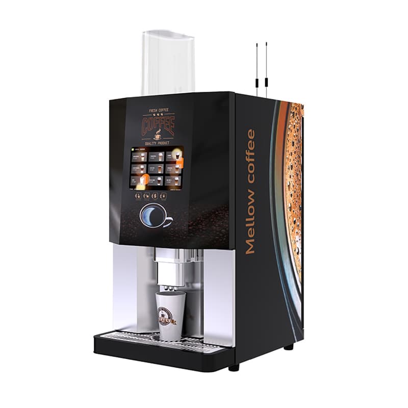 Smart Bean to Cup Coffee Vending Machine with Credit Card Payment