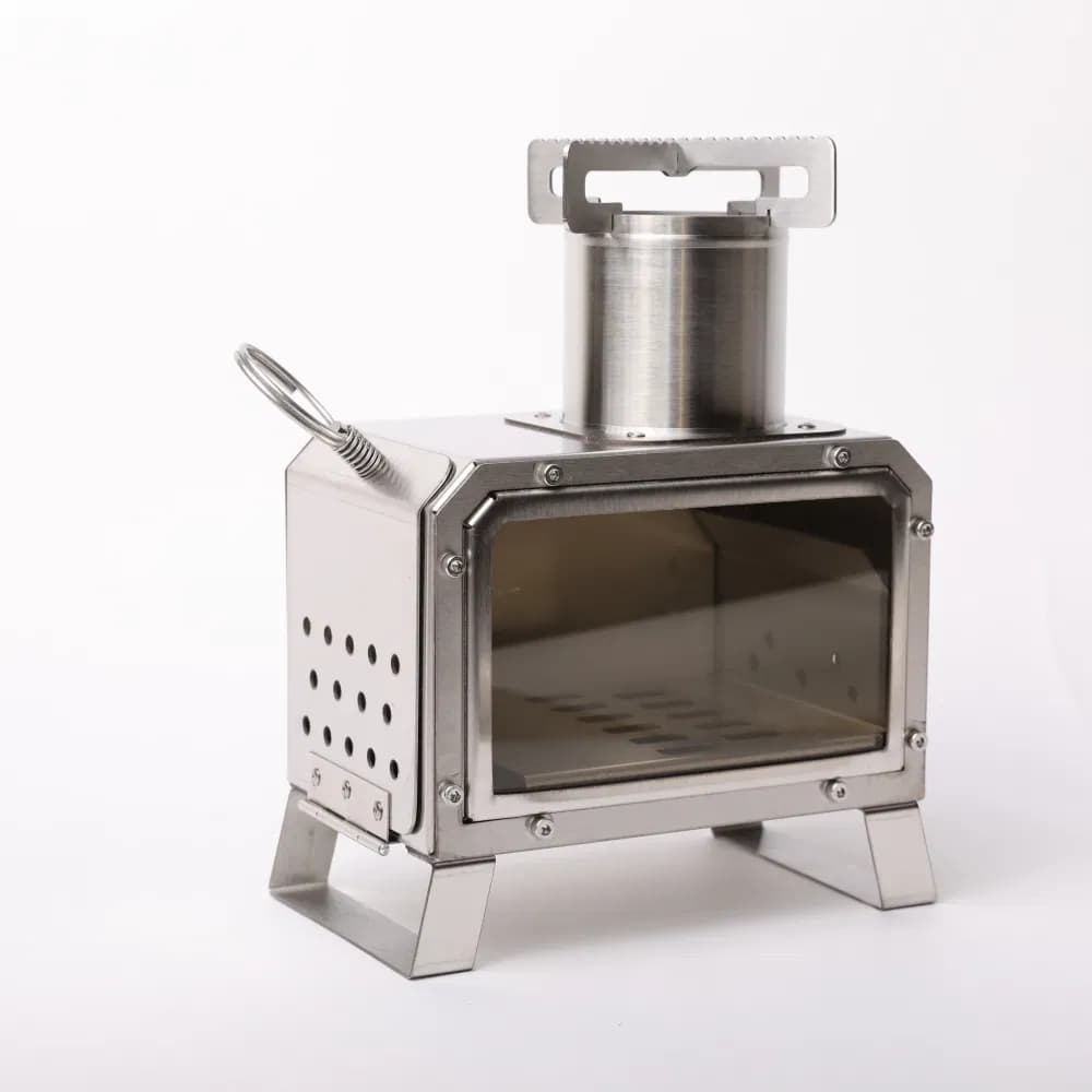 Portable Tent Stove and Grill for Camping Adventures