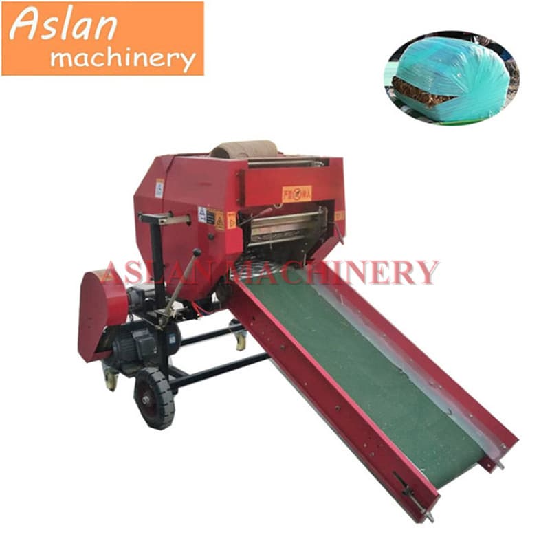 Multi-Function Silage Baler Machine/ Agriculture Round Corn Silage Wrapping Machine/ Automatic Grass Silage Round Packing Machine