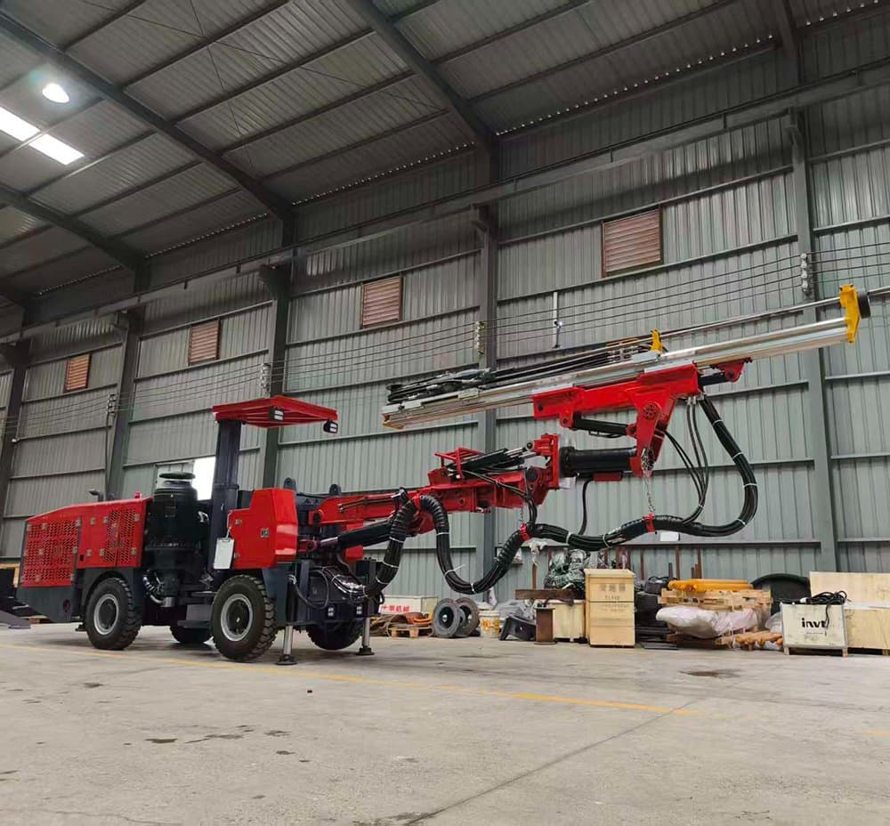Heavy Duty Rock Drilling Machine Crawler Drilling Rig Hard Rock Tunneling Equipment for Underground Mine Machinery