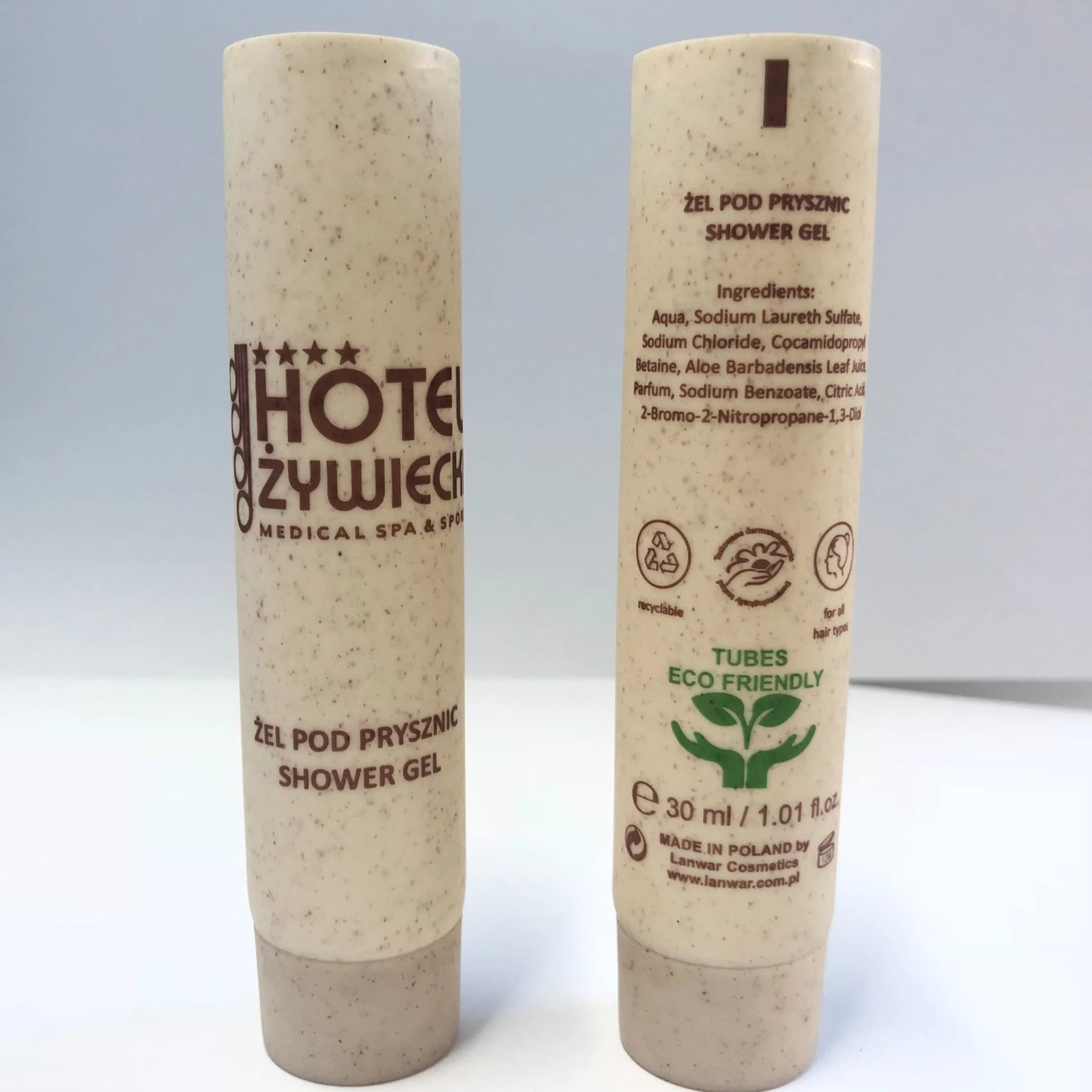 Biodegradable 60 Ml Cosmetic Tube for Skin Care Solutions