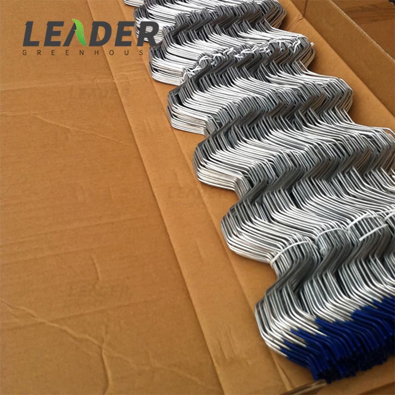 Multi-Span Greenhouse 2.3mm Spring Hot Selling Galvanized Steel Zigzag Wire