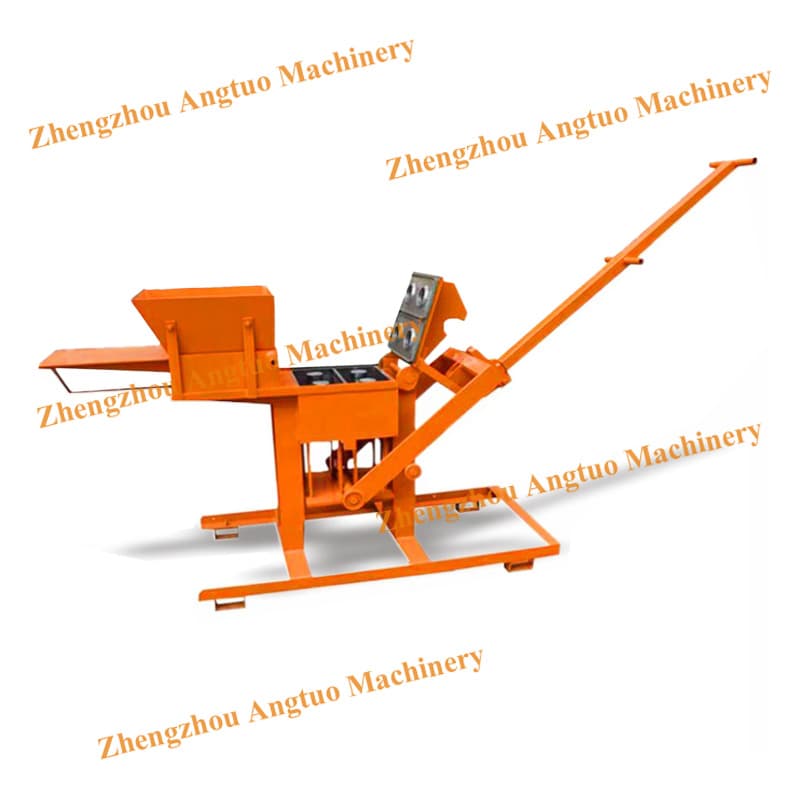 Manual Heavy Duty Stable Ethiopia Brick Making Machine Clay Block Machine